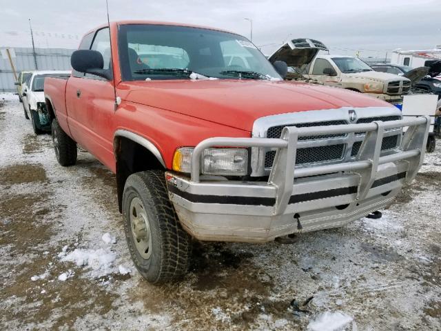 3B7KF22Z8XG107270 - 1999 DODGE RAM 2500 ORANGE photo 1