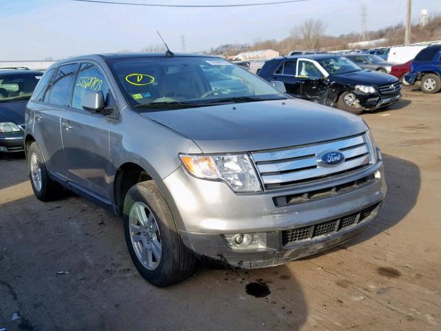 2FMDK38C88BA14164 - 2008 FORD EDGE SEL GRAY photo 1