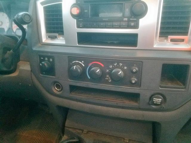 3D7KS28D27G804088 - 2007 DODGE RAM 2500 S Սպիտակ լուսանկար 10
