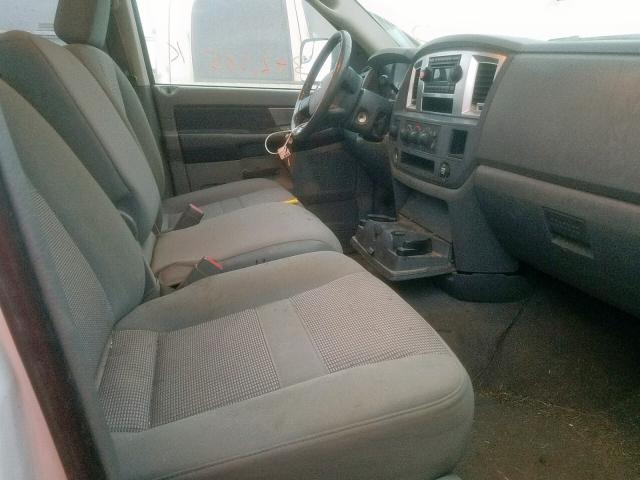 3D7KS28D27G804088 - 2007 DODGE RAM 2500 S Սպիտակ լուսանկար 5