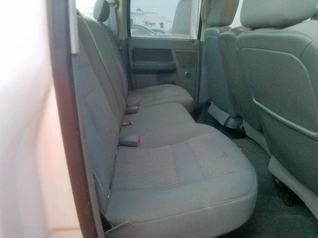 3D7KS28D27G804088 - 2007 DODGE RAM 2500 S Սպիտակ լուսանկար 6