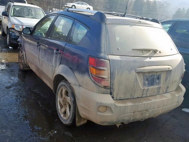 5Y2SL62823Z420008 - 2003 PONTIAC VIBE BLUE photo 3