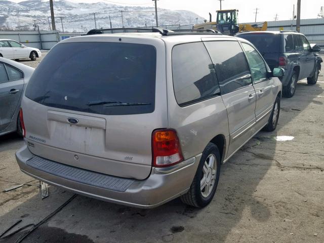 2FMZA52452BB53262 - 2002 FORD WINDSTAR S GOLD photo 4