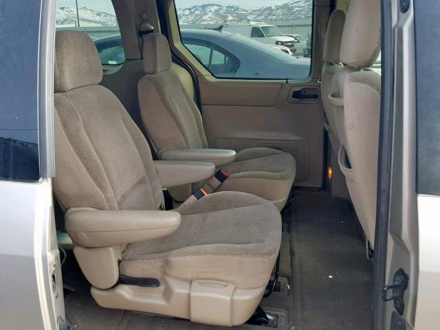 2FMZA52452BB53262 - 2002 FORD WINDSTAR S GOLD photo 6