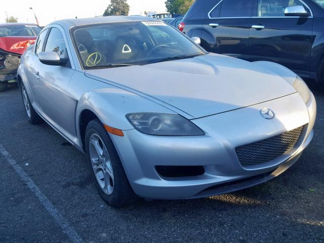 JM1FE17N250142604 - 2005 MAZDA RX8 SILVER photo 1