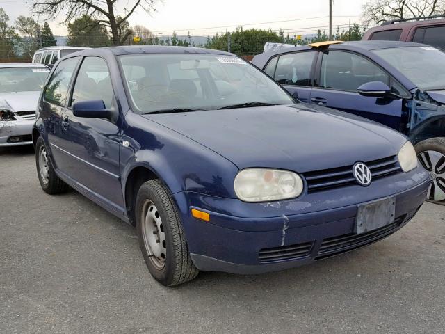 9BWBK61J534006344 - 2003 VOLKSWAGEN GOLF GL BLUE photo 1