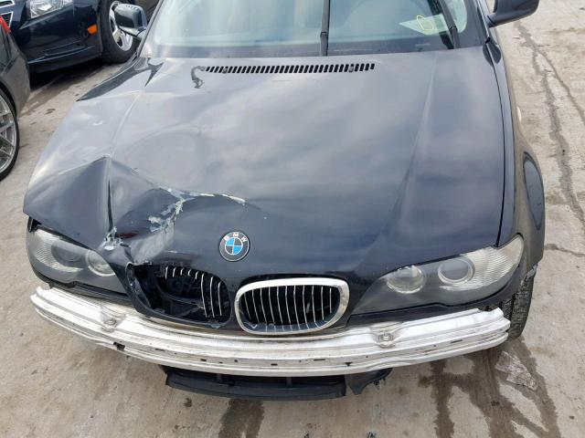 WBABV134X5JT24036 - 2005 BMW 325 CI SUL BLACK photo 7