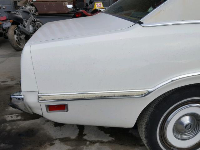 3K92F144801 - 1973 FORD MAVERICK WHITE photo 9