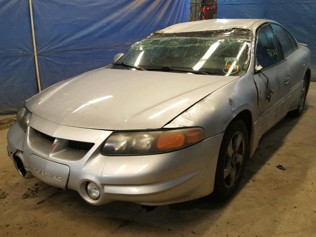 1G2HY54K634175911 - 2003 PONTIAC BONNEVILLE SILVER photo 2