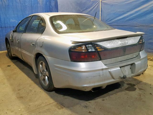 1G2HY54K634175911 - 2003 PONTIAC BONNEVILLE SILVER photo 3