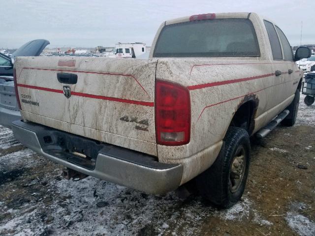 1D7KS28D66J207099 - 2006 DODGE RAM 2500 S Ağ foto 4