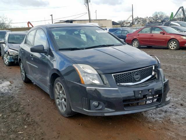 3N1BB6AP9CL664017 - 2012 NISSAN SENTRA SE- BLACK photo 1