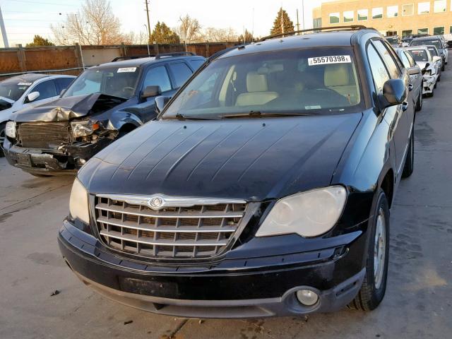 2A8GF68X37R346005 - 2007 CHRYSLER PACIFICA T BLACK photo 9