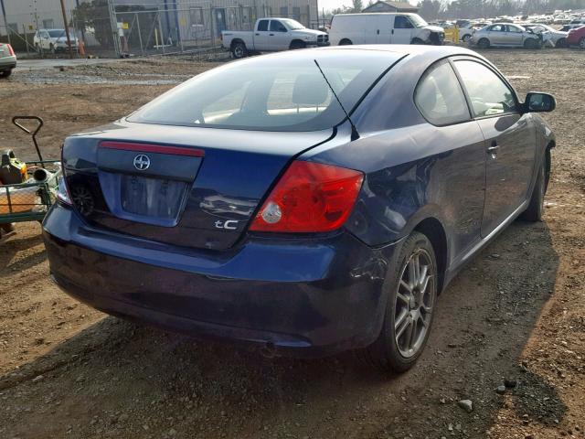 JTKDE177X60074085 - 2006 TOYOTA SCION TC Mavi foto 4
