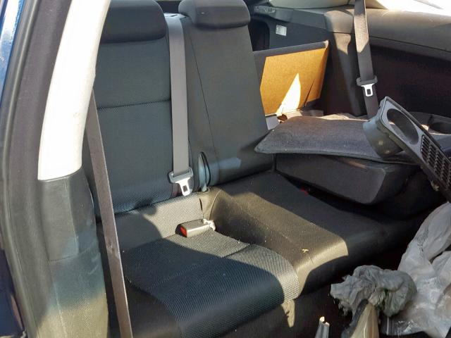 JTKDE177X60074085 - 2006 TOYOTA SCION TC Mavi foto 6