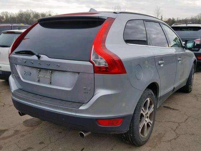 YV4902DZ9C2252282 - 2012 VOLVO XC60 T6 SILVER photo 4