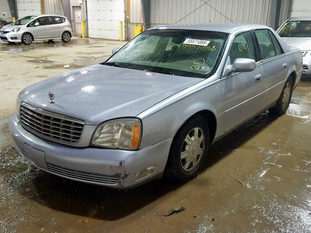 1G6KD54Y34U254913 - 2004 CADILLAC DEVILLE GRAY photo 2