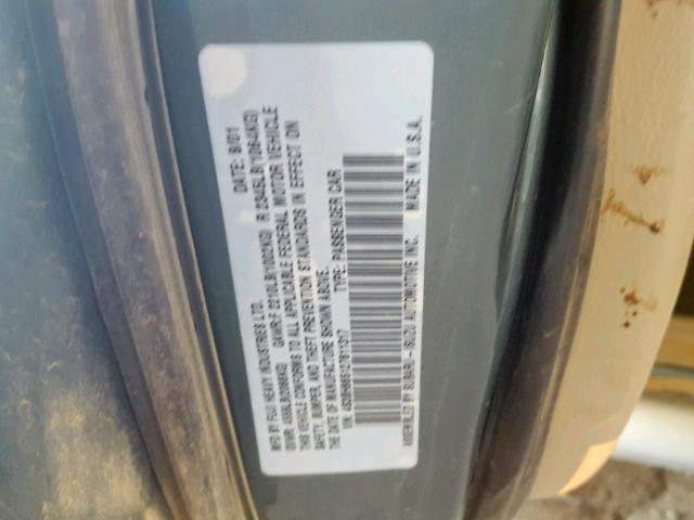 4S3BH665127611317 - 2002 SUBARU LEGACY OUT GREEN photo 10