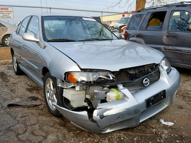 3N1AB51D22L713083 - 2002 NISSAN SENTRA SE- SILVER photo 1