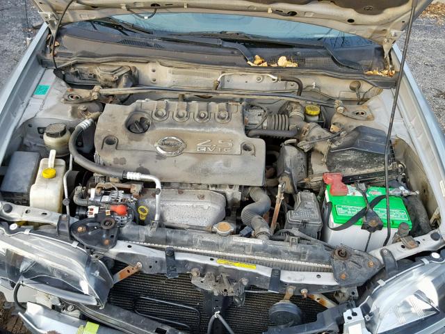 3N1AB51D22L713083 - 2002 NISSAN SENTRA SE- SILVER photo 7