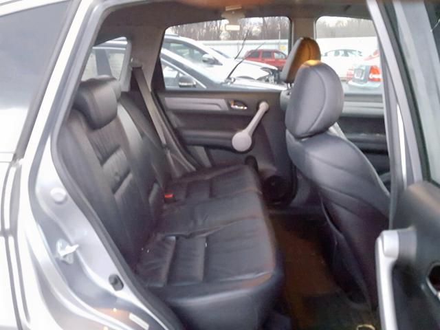 JHLRE48767C095564 - 2007 HONDA CR-V EXL SILVER photo 6