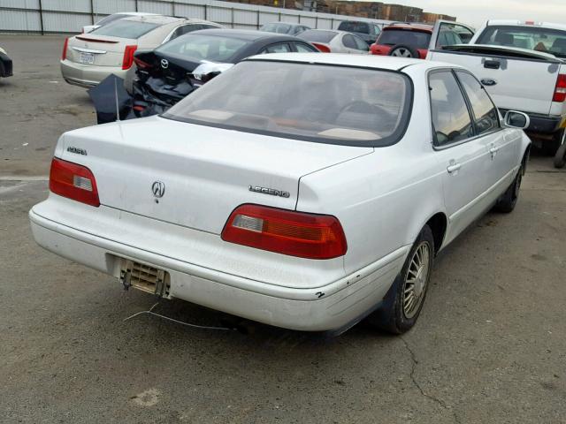 JH4KA7671MC054770 - 1991 ACURA LEGEND LS WHITE photo 4