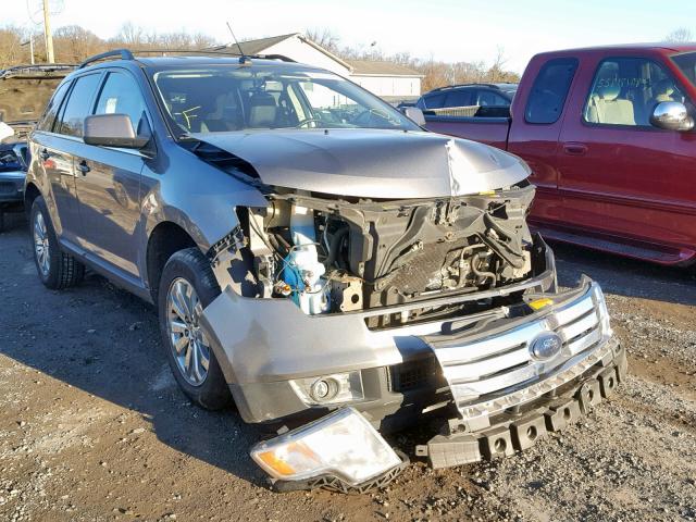 2FMDK4KC5ABA46154 - 2010 FORD EDGE LIMIT GRAY photo 1