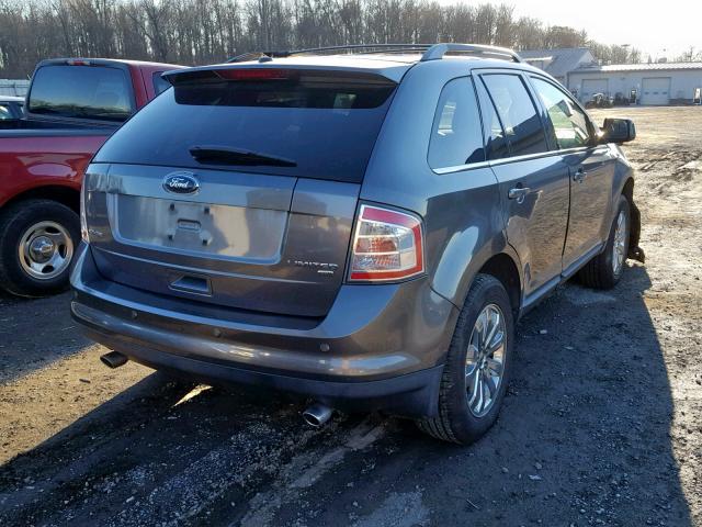 2FMDK4KC5ABA46154 - 2010 FORD EDGE LIMIT GRAY photo 4