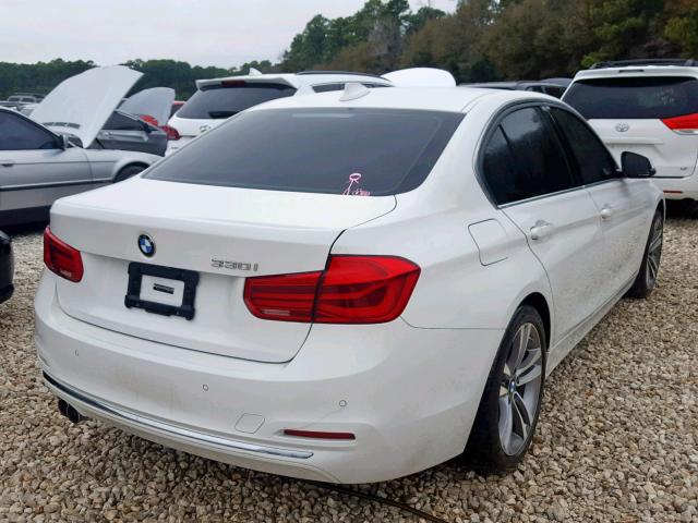 WBA8B9G55HNU09285 - 2017 BMW 330 I WHITE photo 4