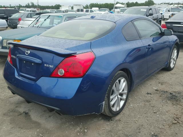 1N4BL24E39C102766 - 2009 NISSAN ALTIMA 3.5 BLUE photo 4