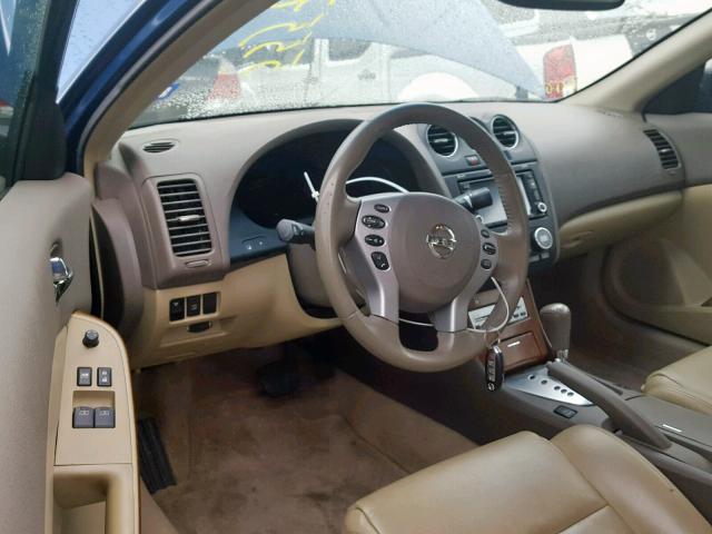 1N4BL24E39C102766 - 2009 NISSAN ALTIMA 3.5 BLUE photo 9