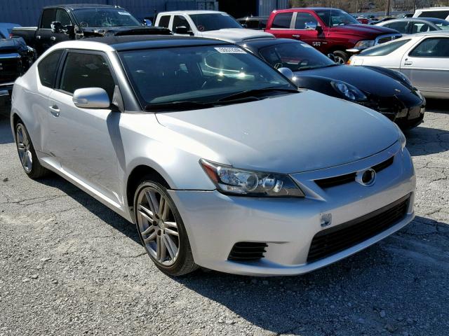 JTKJF5C74D3054410 - 2013 TOYOTA SCION TC ვერცხლისფერი ფოტო 1