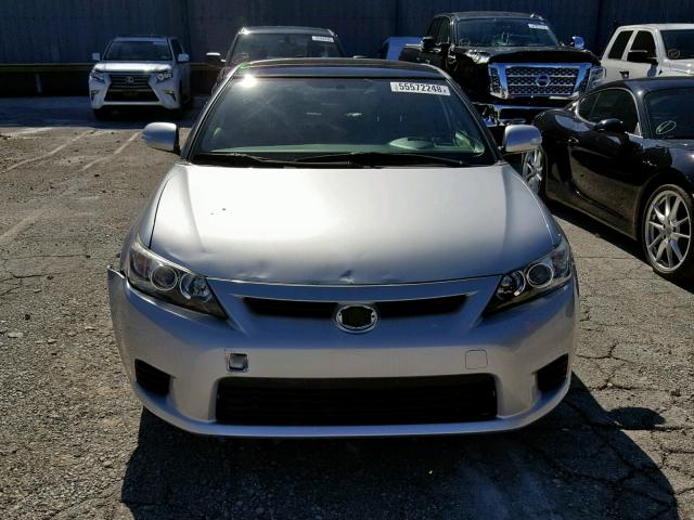 JTKJF5C74D3054410 - 2013 TOYOTA SCION TC ვერცხლისფერი ფოტო 9