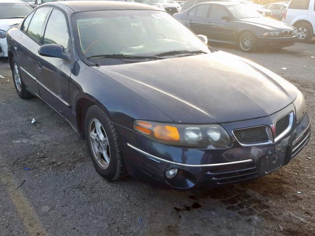 1G2HX54K2Y4142415 - 2000 PONTIAC BONNEVILLE BLACK photo 1