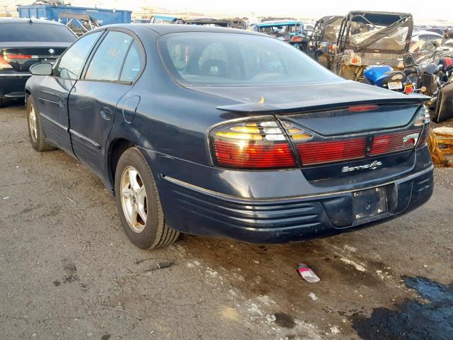 1G2HX54K2Y4142415 - 2000 PONTIAC BONNEVILLE BLACK photo 3