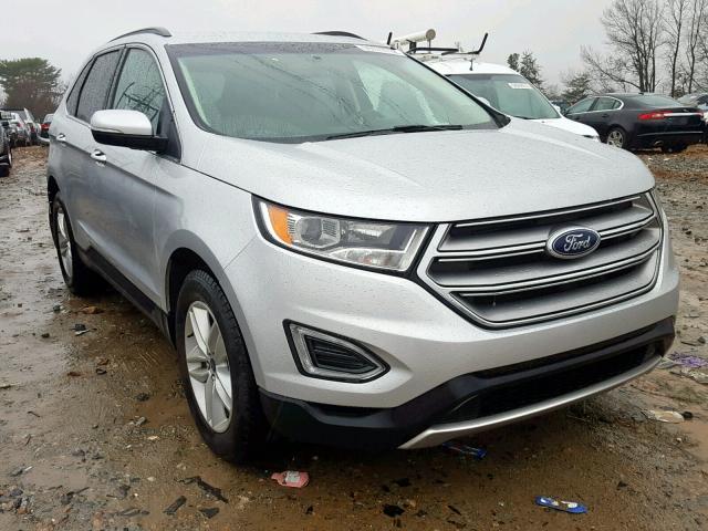 2FMPK3J9XHBC27998 - 2017 FORD EDGE SEL SILVER photo 1