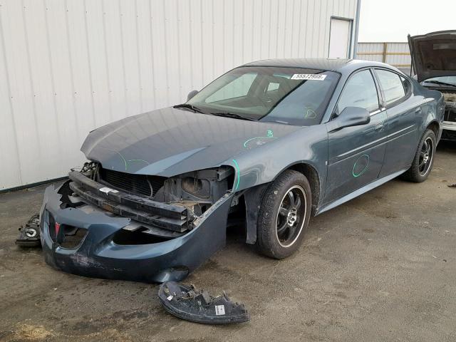 2G2WP552861246714 - 2006 PONTIAC GRAND PRIX BLUE photo 2