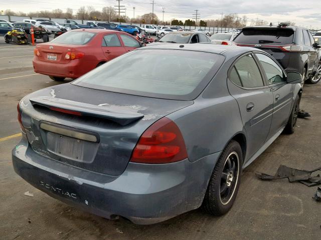 2G2WP552861246714 - 2006 PONTIAC GRAND PRIX BLUE photo 4
