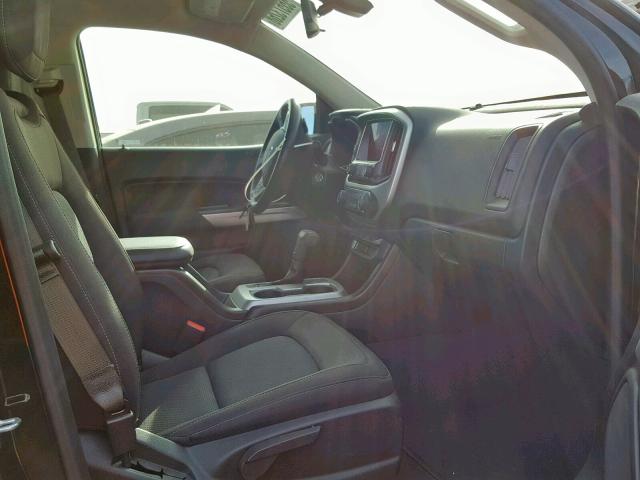 1GCGTCEN1K1105297 - 2019 CHEVROLET COLORADO L BLACK photo 5