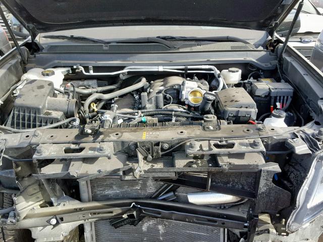 1GCGTCEN1K1105297 - 2019 CHEVROLET COLORADO L BLACK photo 7