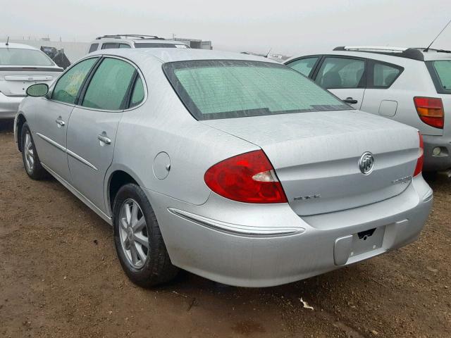 2G4WD582191254847 - 2009 BUICK LACROSSE C SILVER photo 3