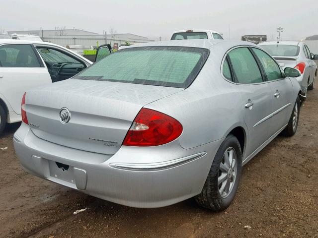 2G4WD582191254847 - 2009 BUICK LACROSSE C SILVER photo 4