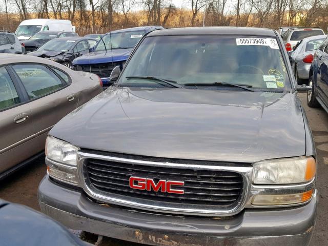 1GTEK19V02E160230 - 2002 GMC NEW SIERRA GRAY photo 9