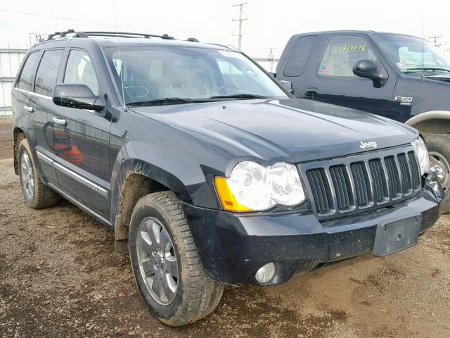 1J8HR68208C192024 - 2008 JEEP GRAND CHER BLACK photo 1