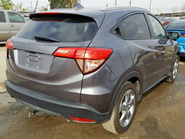 3CZRU5H73HM712466 - 2017 HONDA HR-V EXL GRAY photo 4