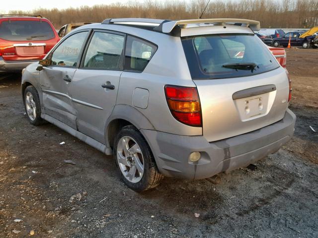 5Y2SL63825Z439174 - 2005 PONTIAC VIBE SILVER photo 3