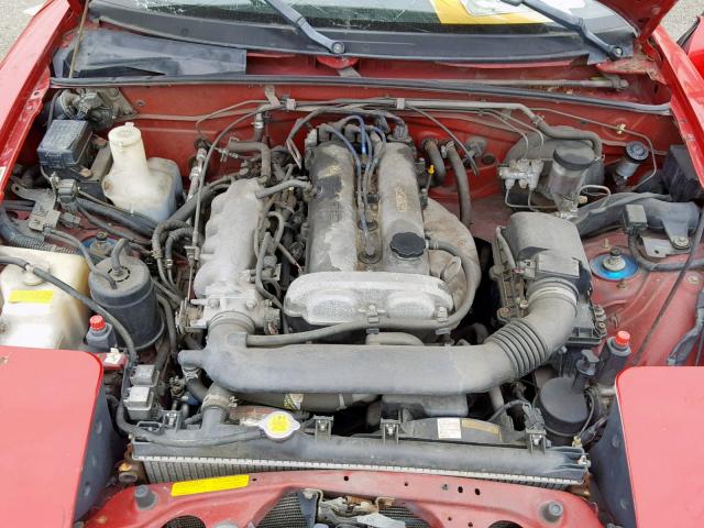 JM1NA3538V0732827 - 1997 MAZDA MX-5 MIATA RED photo 7