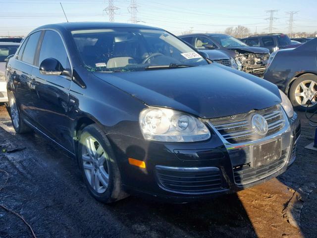 3VWEF71K27M057673 - 2007 VOLKSWAGEN JETTA WOLF BLACK photo 1