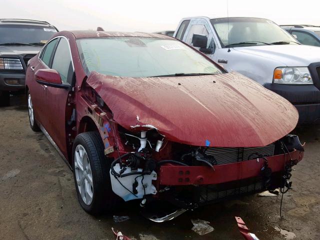 1G1RD6S53HU189960 - 2017 CHEVROLET VOLT PREMI RED photo 1