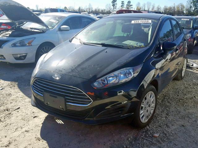 3FADP4AJ6HM125742 - 2017 FORD FIESTA S BLACK photo 2